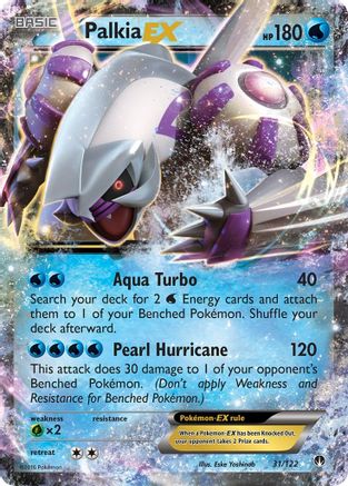Palkia EX 31/122 - [XY  BREAKpoint] Holofoil