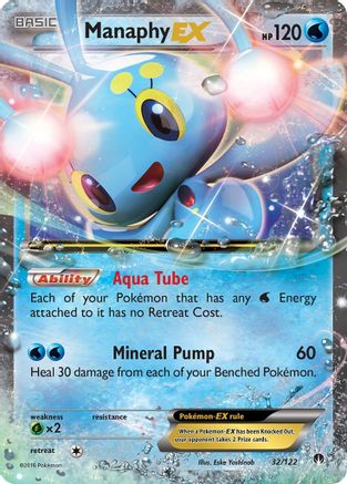 Manaphy EX 32/122 - [XY  BREAKpoint] Holofoil