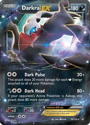 Darkrai EX (74/122) [XY : point d'arrêt] 