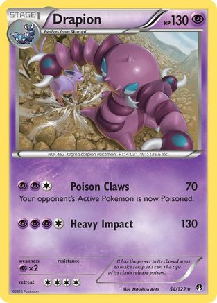 Drapion 54/122 - [XY  BREAKpoint]