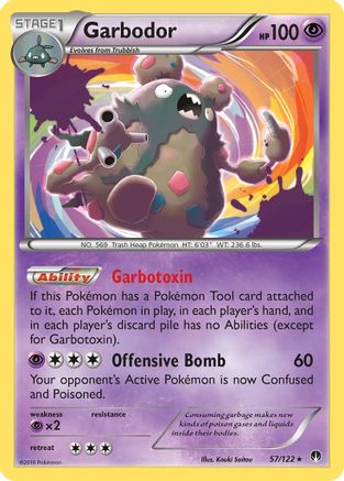 Garbodor (57/122) [XY : point de rupture] 