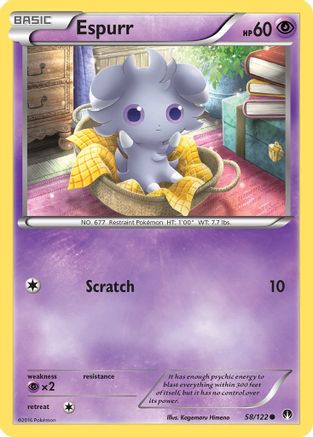 Espurr (58/122) [XY : point de rupture] 