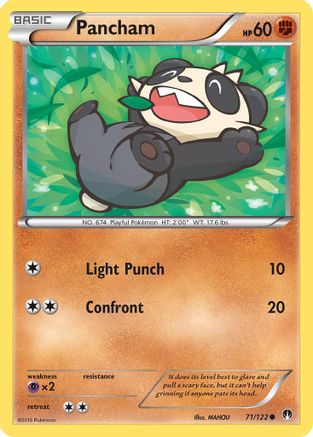 Pancham (71/122) [XY : point de rupture] 