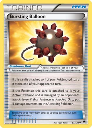 Ballon éclatant (97/122) [XY : BREAKpoint] 