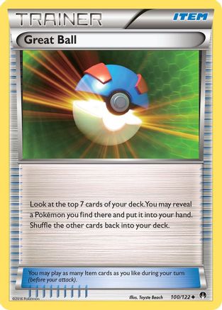 Great Ball (100/122) [XY: BREAKpoint]