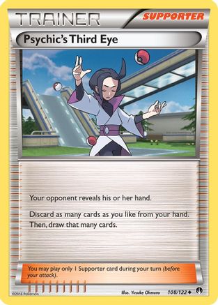 Troisième œil du médium (108/122) [XY : BREAKpoint] 