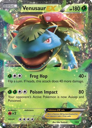 Venusaur EX (1/83) [XY : Générations] 