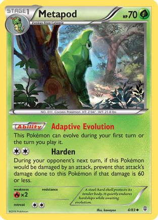 Metapod 4/83 - [Generations]