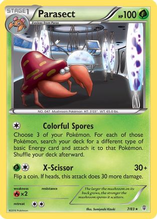 Parasect (7/83) [XY : Générations] 