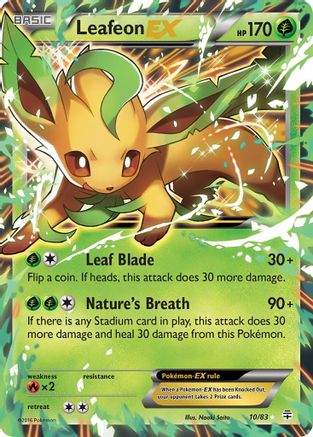 Leafeon EX (10/83) [XY : Générations] 