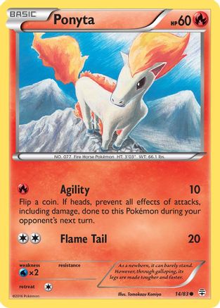 Ponyta (14/83) [XY : Générations] 