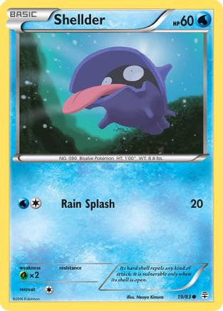 Shellder (19/83) [XY : Générations] 