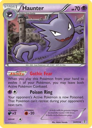 Haunter (34/83) [XY : Générations] 