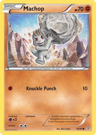 Machop 40/83 - [Generations]