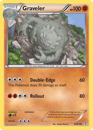 Graveler (44/83) [XY : Générations] 