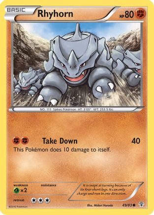 Rhyhorn/83 - [Generations]