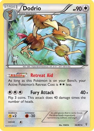 Dodrio (56/83) [XY : Générations] 