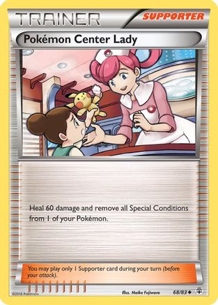 Pokemon Center Lady (68/83) [XY : Générations] 