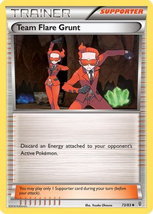 Team Flare Grunt (73/83) [XY : Générations] 