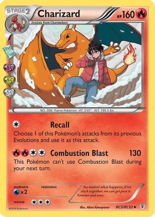 Charizard (RC5/RC32) [XY : Générations] 