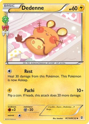 Dedenne RC10/83 - [Generations Radiant Collection] Holofoil
