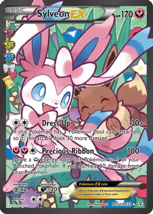 Sylveon EX (RC32/RC32) (Full Art) [Generations: Radiant Collection]