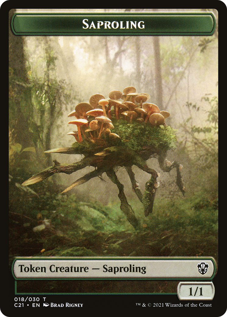 Saproling (TC21-018) - [Commander 2021 Tokens]