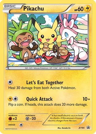 Pikachu XY95/211 - [XY Promos] Holofoil