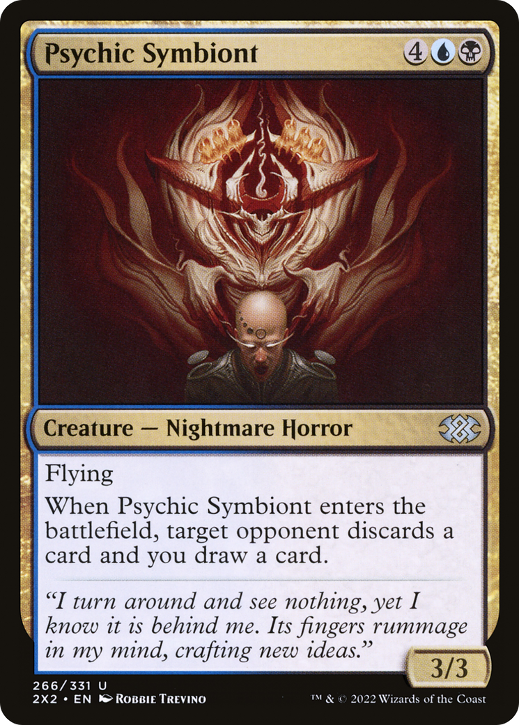 Psychic Symbiont (2X2-266) - [Double Masters 2022] Foil