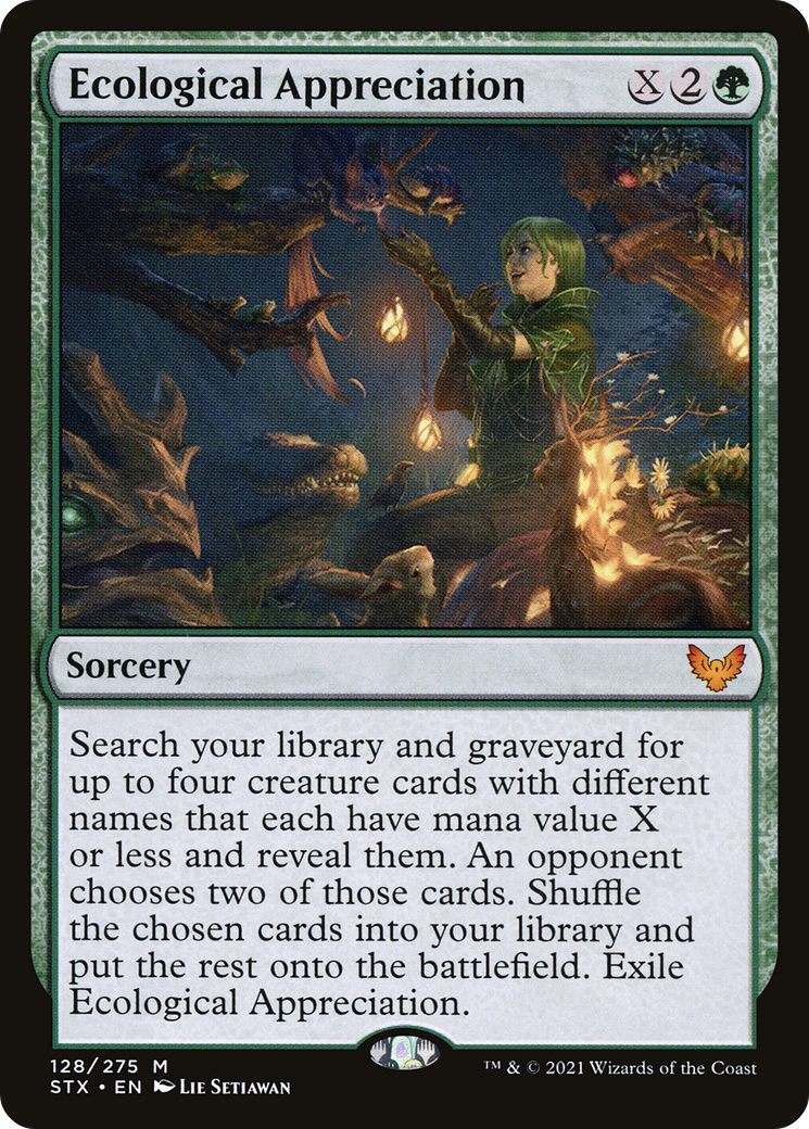 Ecological Appreciation (STX-128) - [Strixhaven: School of Mages]