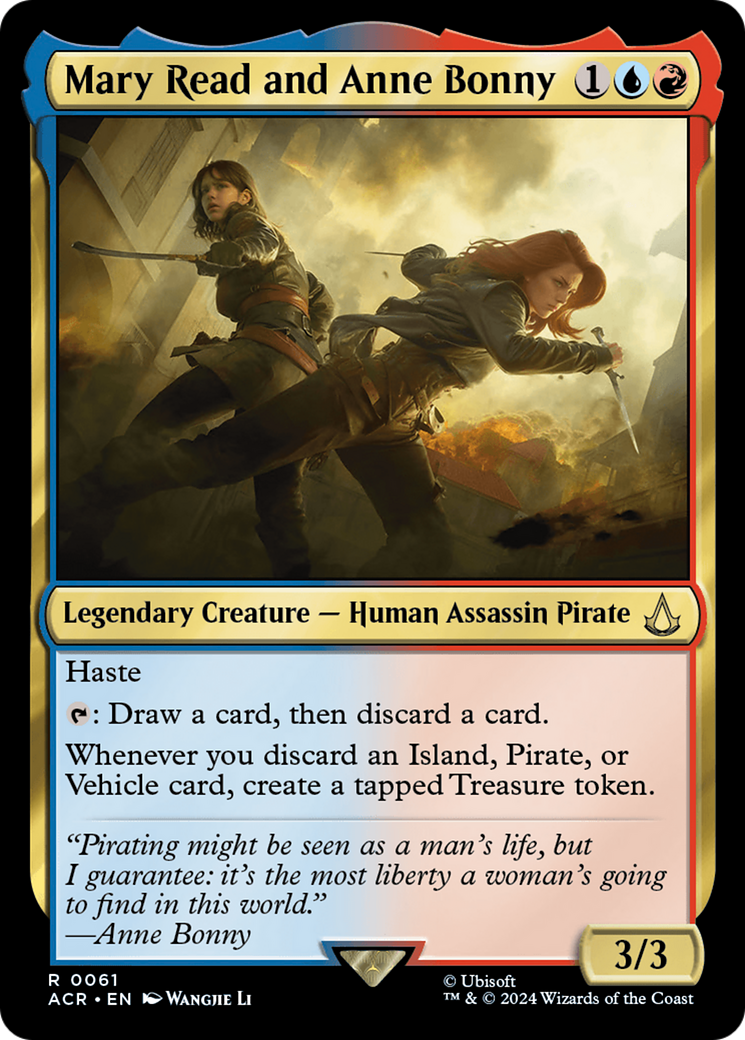 Mary Read and Anne Bonny (ACR-061) - [Assassin's Creed] Foil