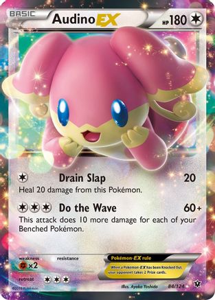 Audino EX (84/124) [XY : collision des destins]