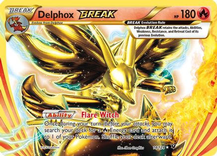 Delphox BREAK (14/124) [XY: Fates Collide]