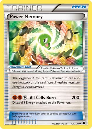 Power Memory/124 - [XY  Fates Collide]