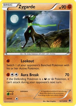 Zygarde (52) 52/124 - [XY  Fates Collide]