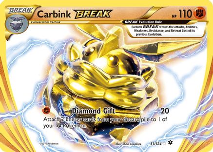 Carbink BREAK 51/124 - [XY  Fates Collide] Holofoil