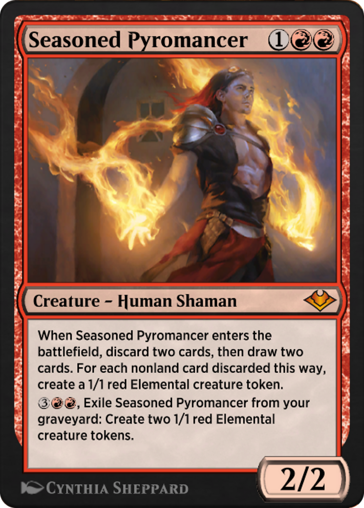 Seasoned Pyromancer (J21-509) - [Jumpstart: Historic Horizons]