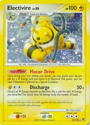 Electivire (25/132) (Thème Deck Exclusif) [Diamond &amp; Pearl : Secret Wonders] 
