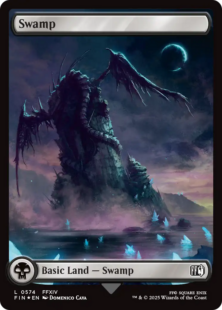 Swamp (0574) (Surge Foil) (FIN-574) - [FINAL FANTASY] Foil