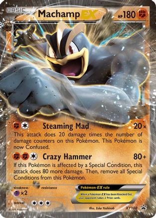 Machamp EX (XY108) [XY : Promos Black Star] 