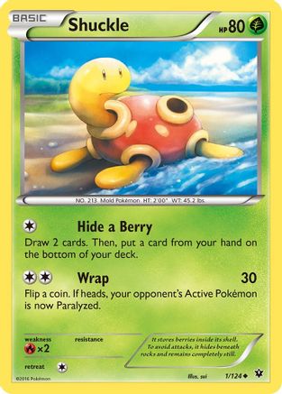 Shuckle 1/124 - [XY  Fates Collide]