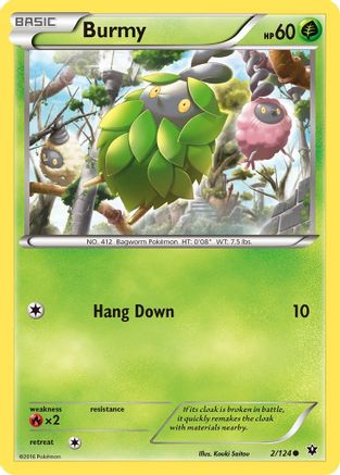 Burmy 2/124 - [XY  Fates Collide]