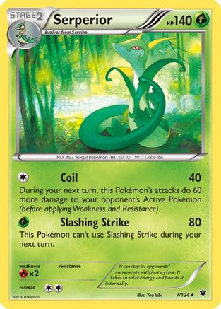 Serperior (7/124) [XY : Les destins entrent en collision] 