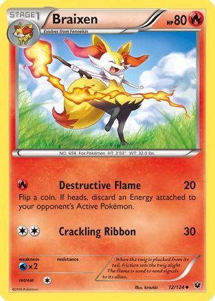 Braixen (12/124) [XY : Les destins entrent en collision] 