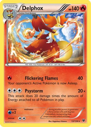 Delphox (13/124) [XY : Collision des destins] 