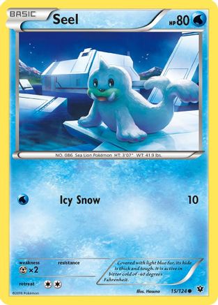 Seel 15/124 - [XY  Fates Collide]