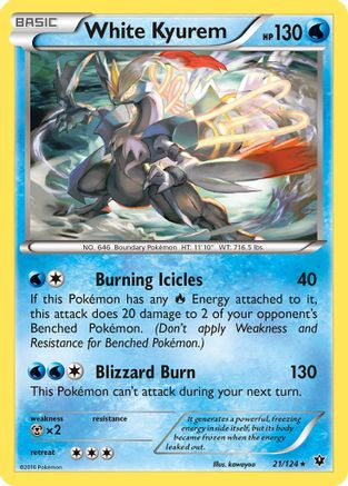 Kyurem blanc (21/124) [XY : Collision des destins] 