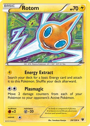 Rotom 24/124 - [XY  Fates Collide]