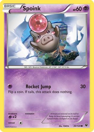 Spoink 30/124 - [XY  Fates Collide]