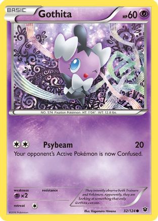 Gothita (32/124) [XY : Les destins entrent en collision] 